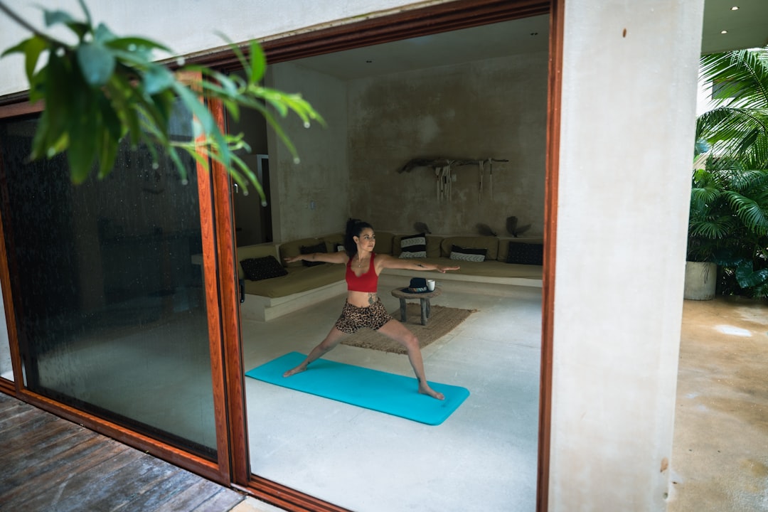Yoga and meditation wellness practice