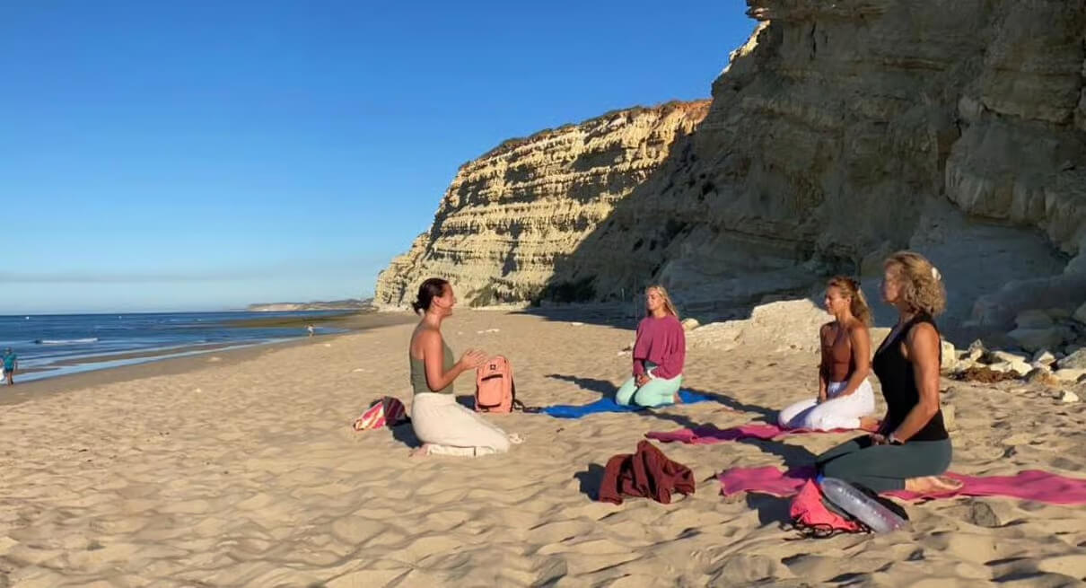 Meditation and Breathwork in Lagos, on the Beach