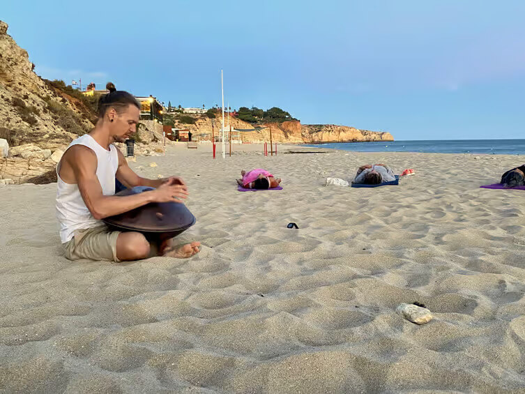 Sound Journey and Yoga at Praia da Batata, Lagos - Main Image