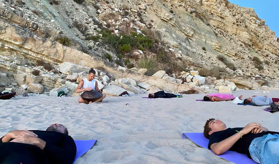 Sound Journey and Yoga at Praia da Batata, Lagos - Image 2