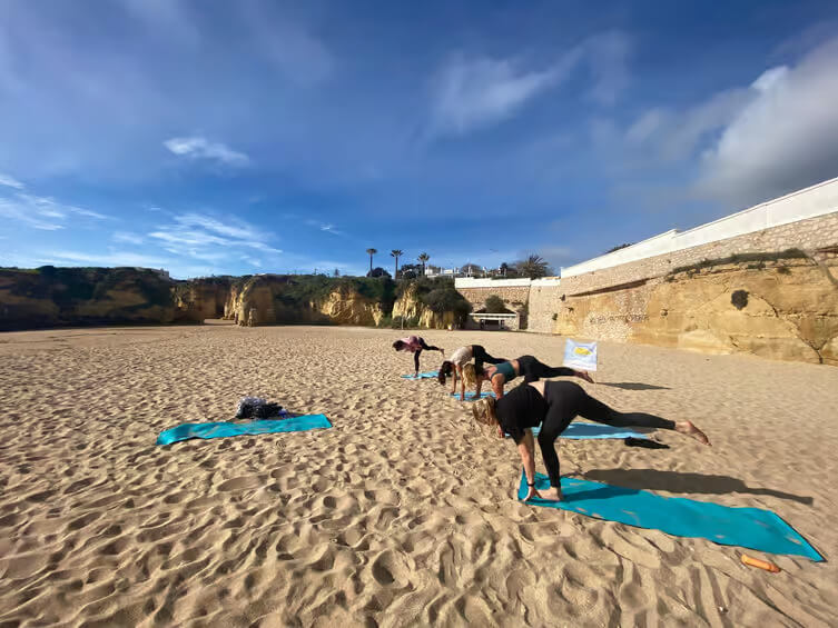 Morning Beach Yoga in Lagos - Image 4