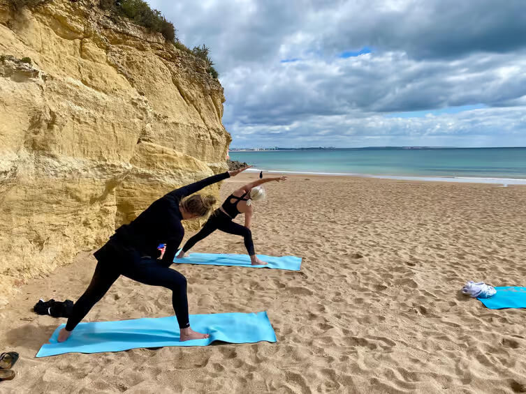 Morning Beach Yoga in Lagos - Image 2