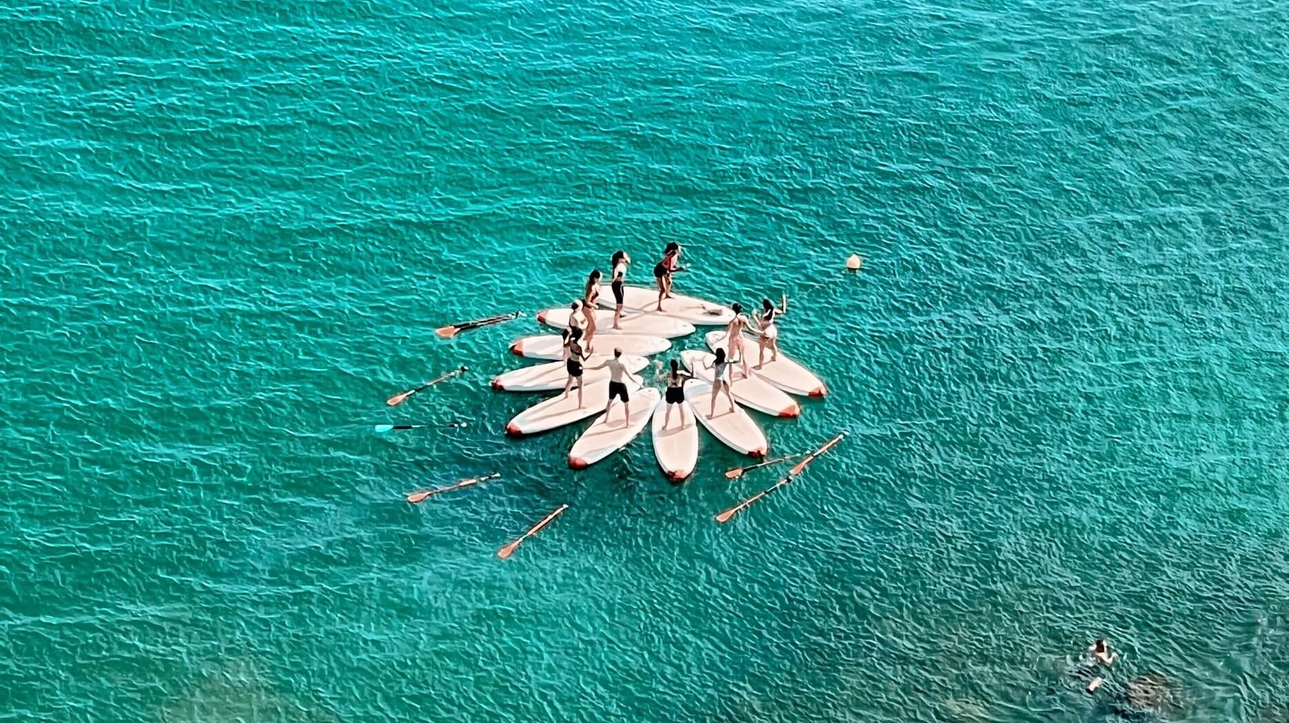 SUP Yoga in Albufeira, Falésia Beach - Main Image