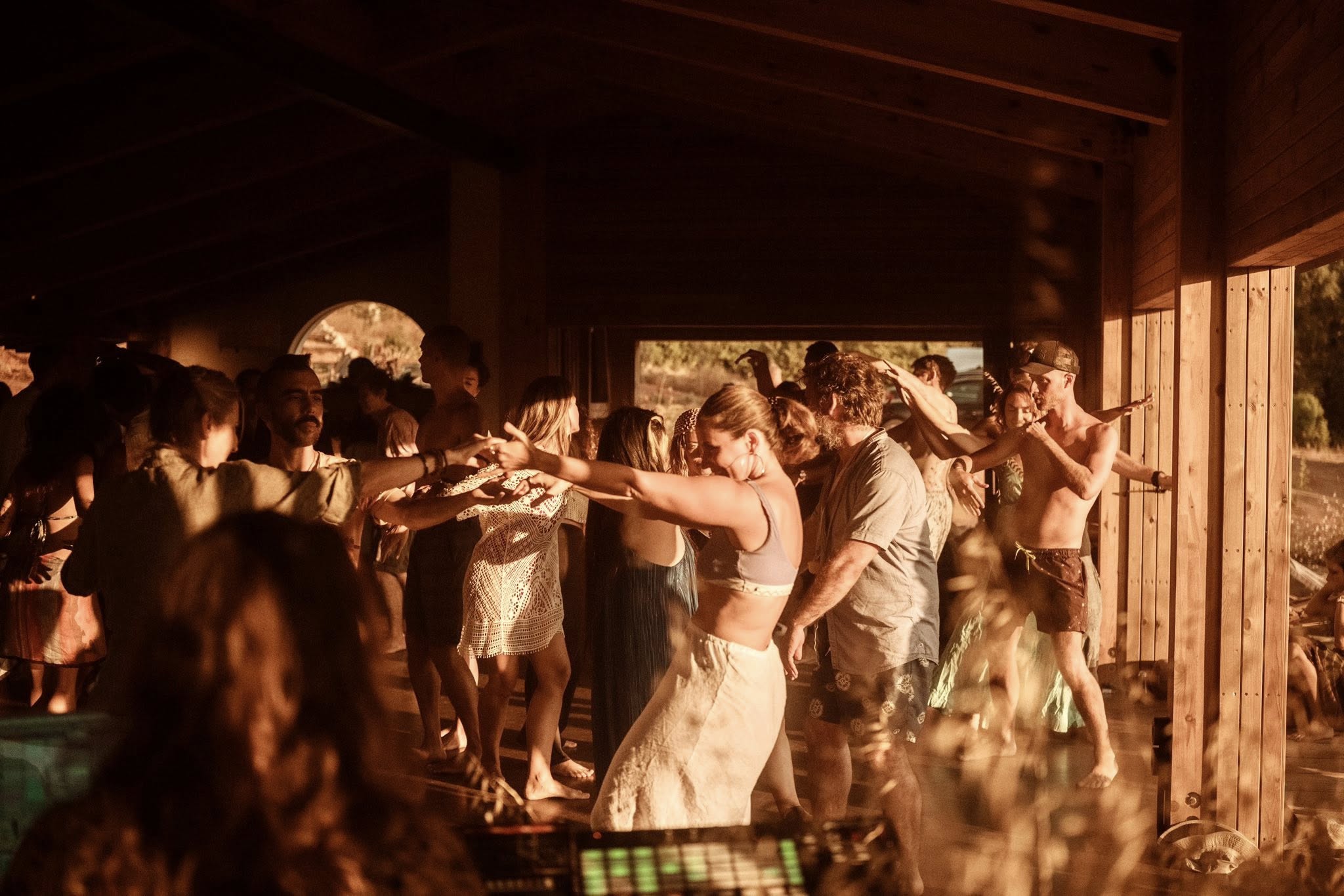 Beautiful people dancing
